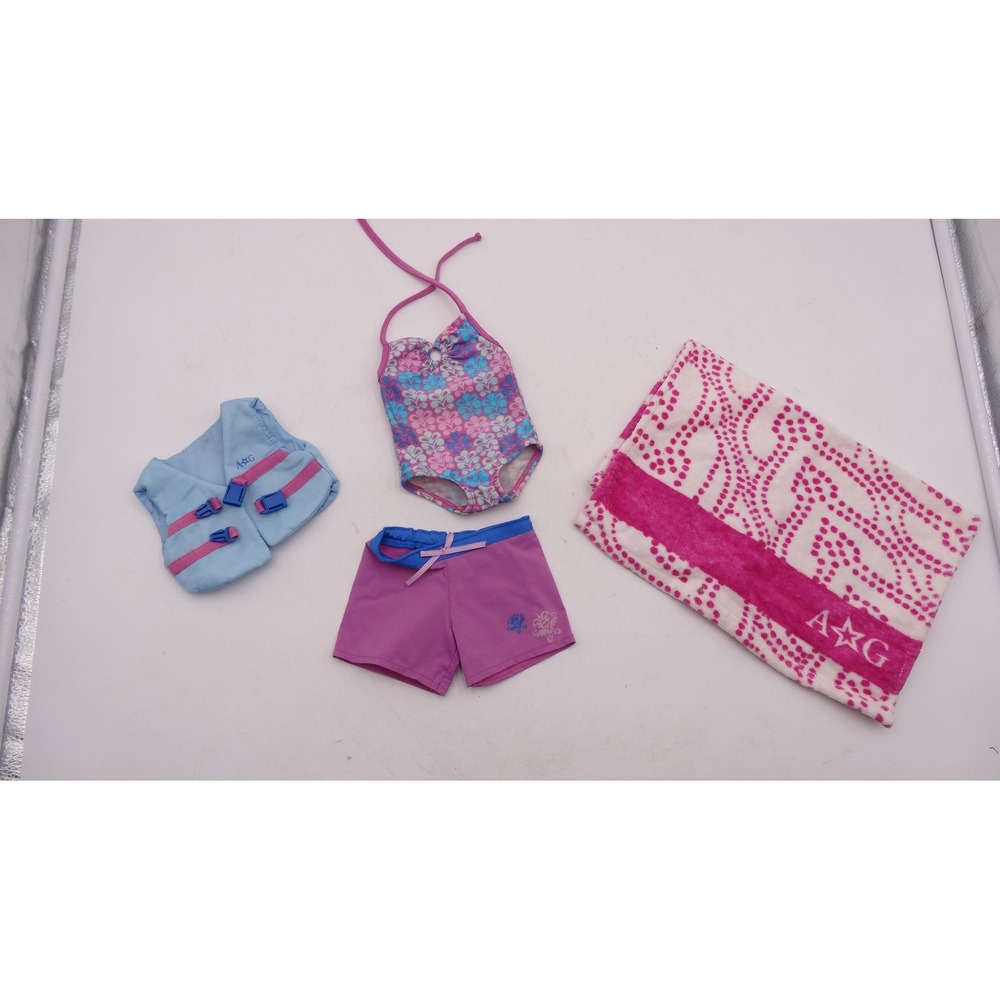 American Girl Doll Kanani Girl of the Year 2011 Retired Beach Outfit with Towel